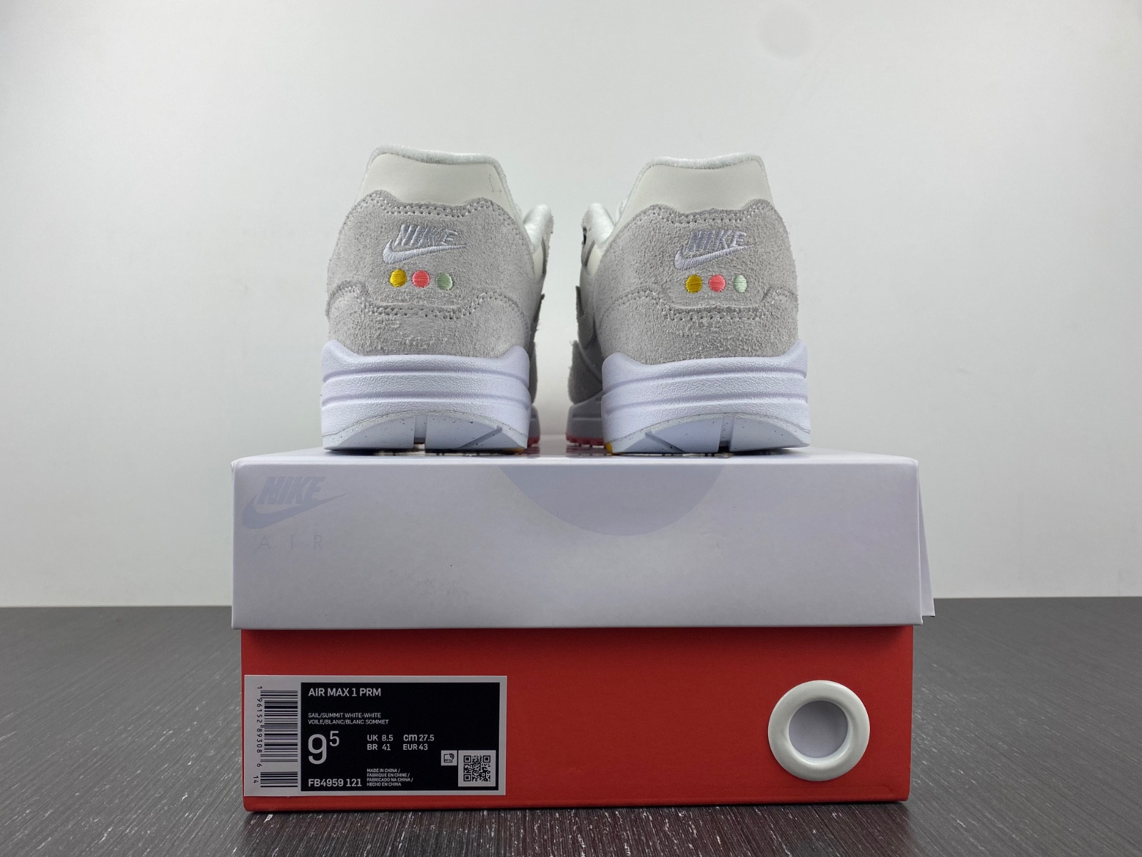 nike air max 1 pom pom polka dot fb4959-121