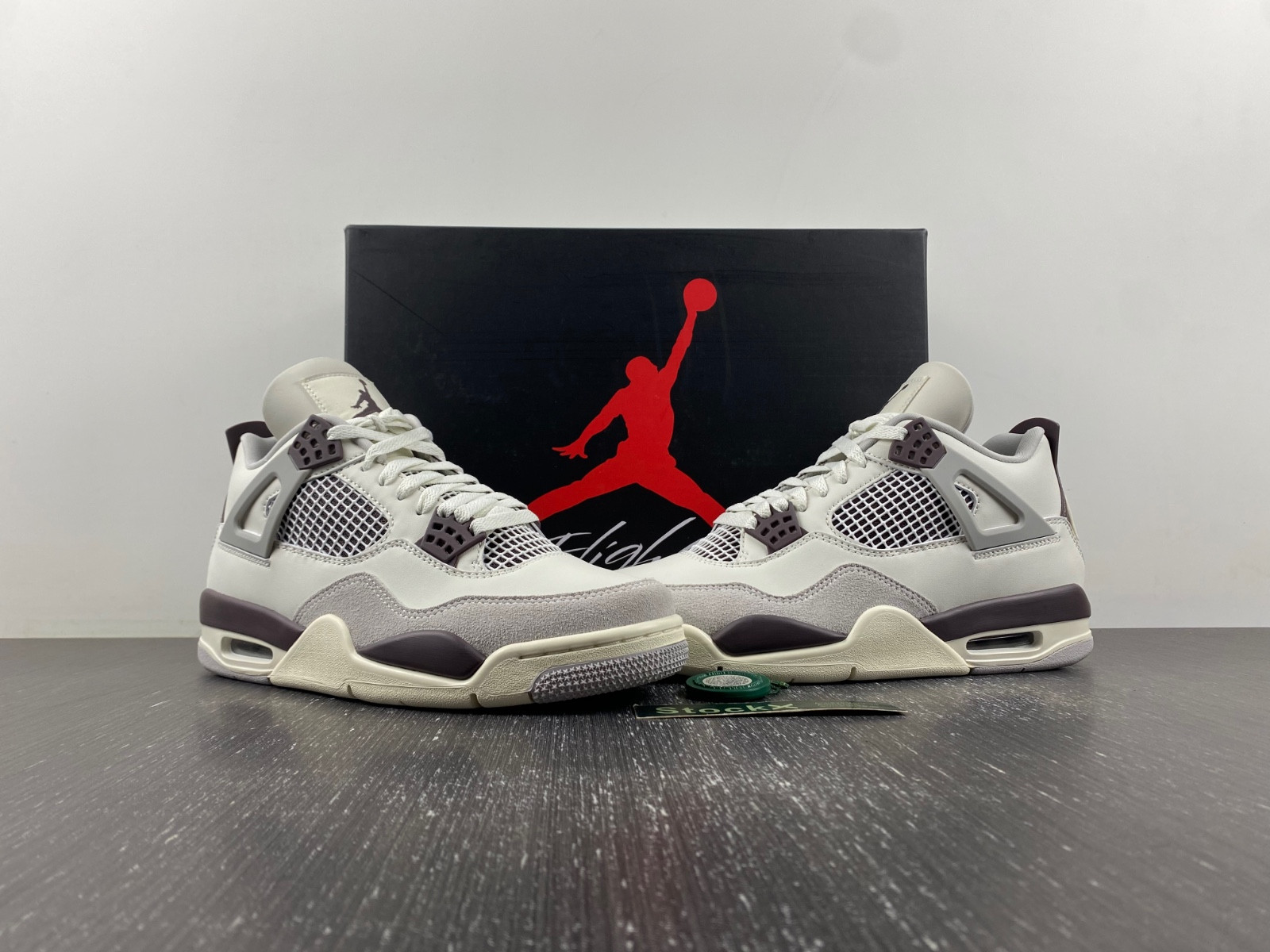 a ma maniere x air jordan 4 wmns "phantom" fz4810-001