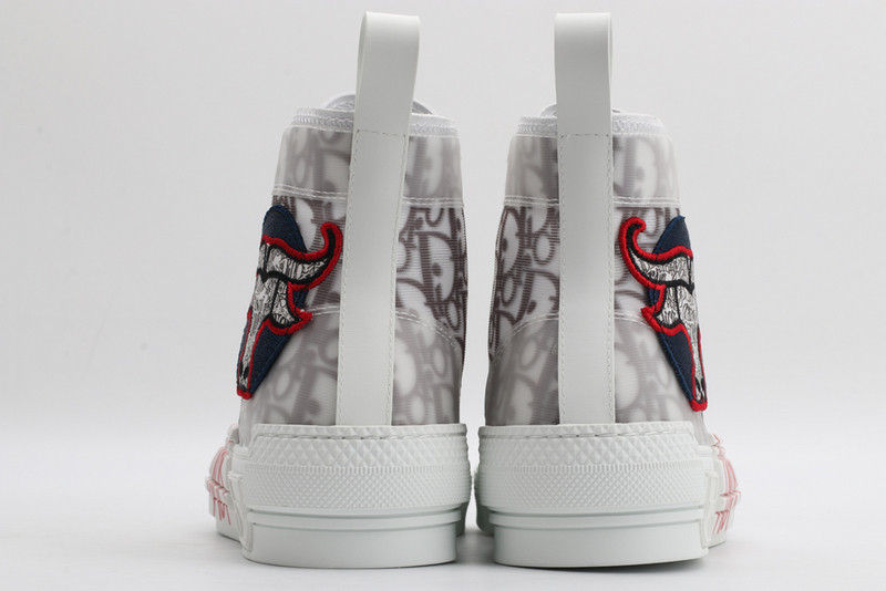 dio* b23 oblique high-top sneaker