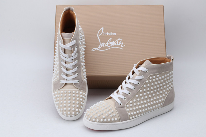 chian louin high top sneaker