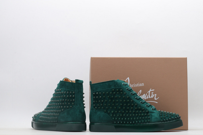 chian louin high top sneaker