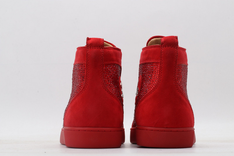 chian louin high top sneaker
