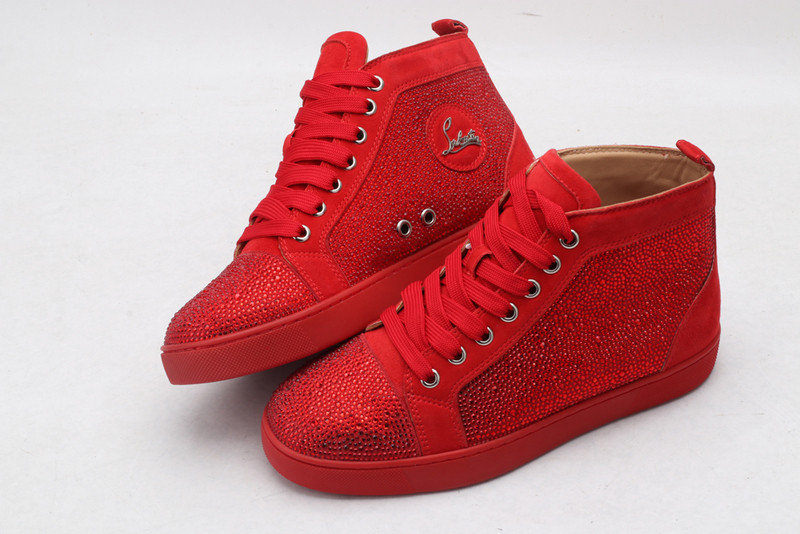 chian louin high top sneaker