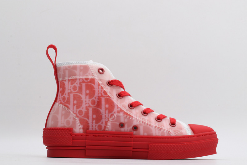 dio* b23 oblique high-top sneaker