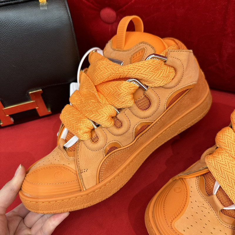 lanvin curb sneaker