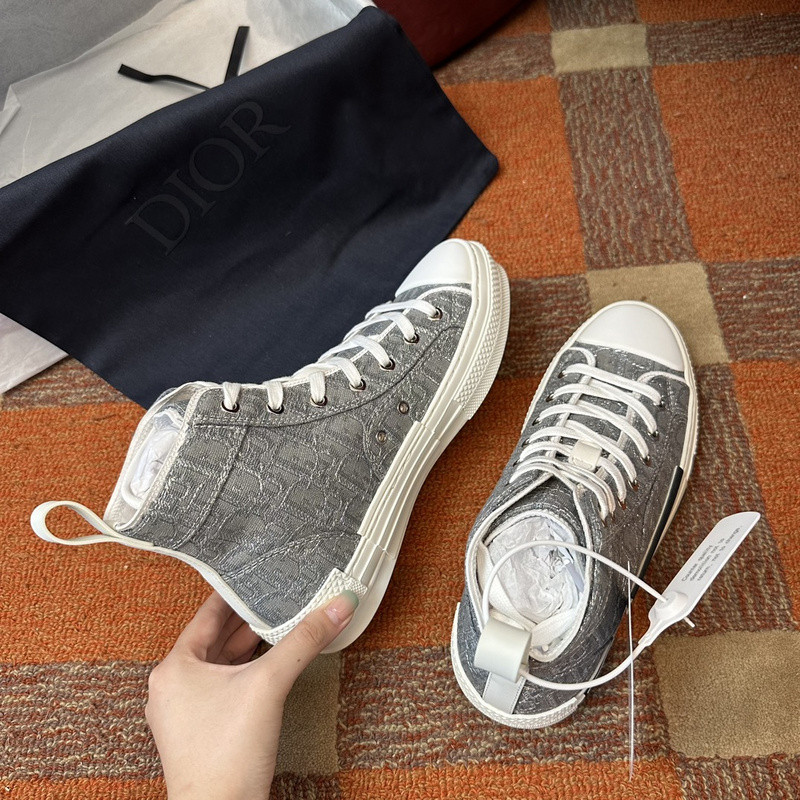 DIO* B23 OBLIQUE HIGH-TOP SNEAKER