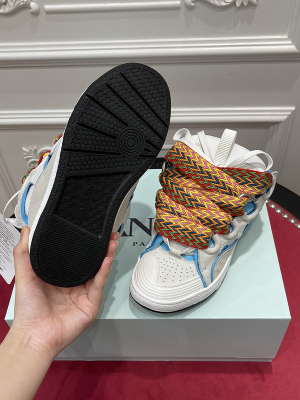 lanvin curb sneaker