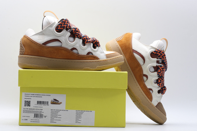 lanvin curb sneaker