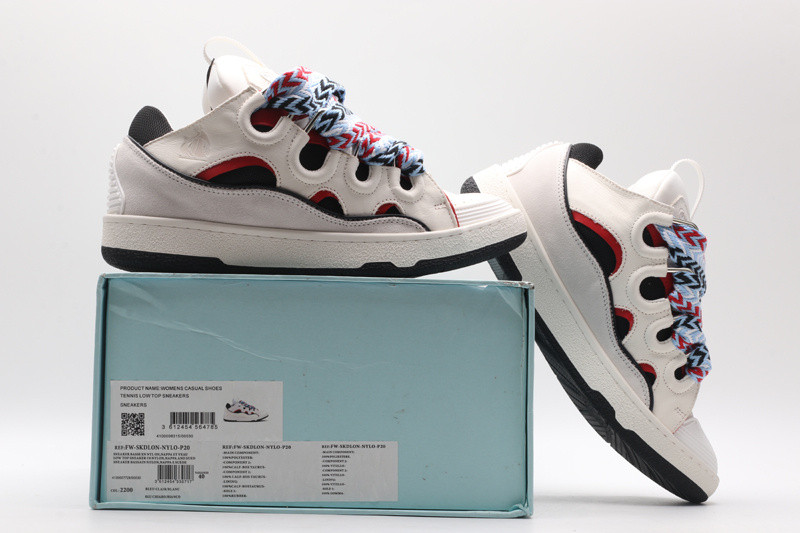 lanvin curb sneaker