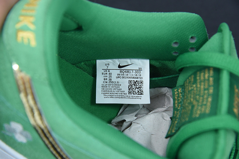 nike sb dunk low st. patrick