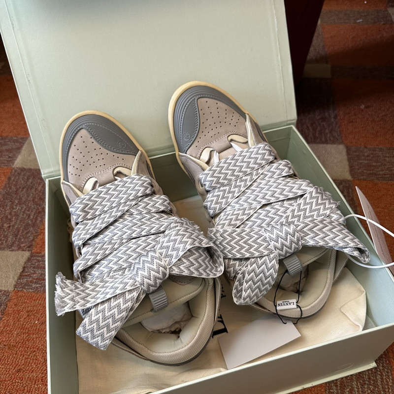 lanvin curb sneaker