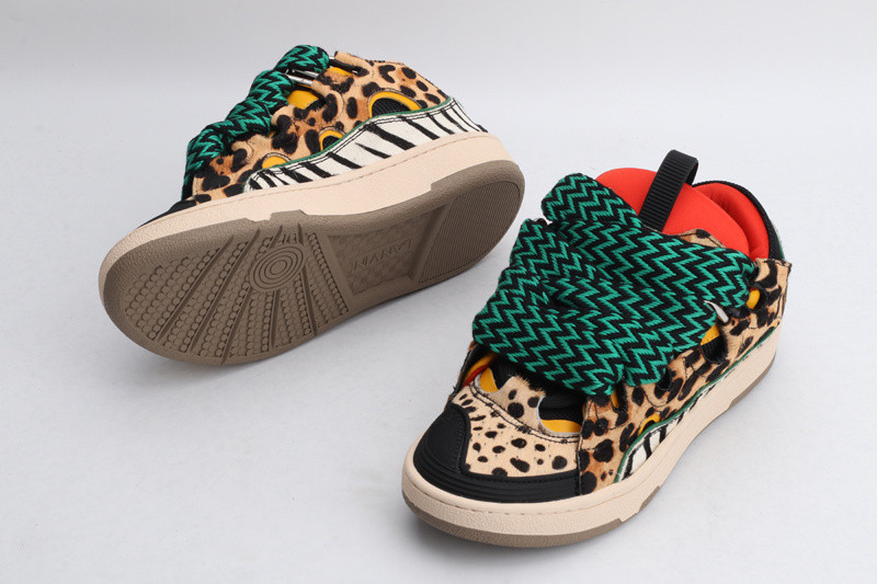 lanvin curb sneaker