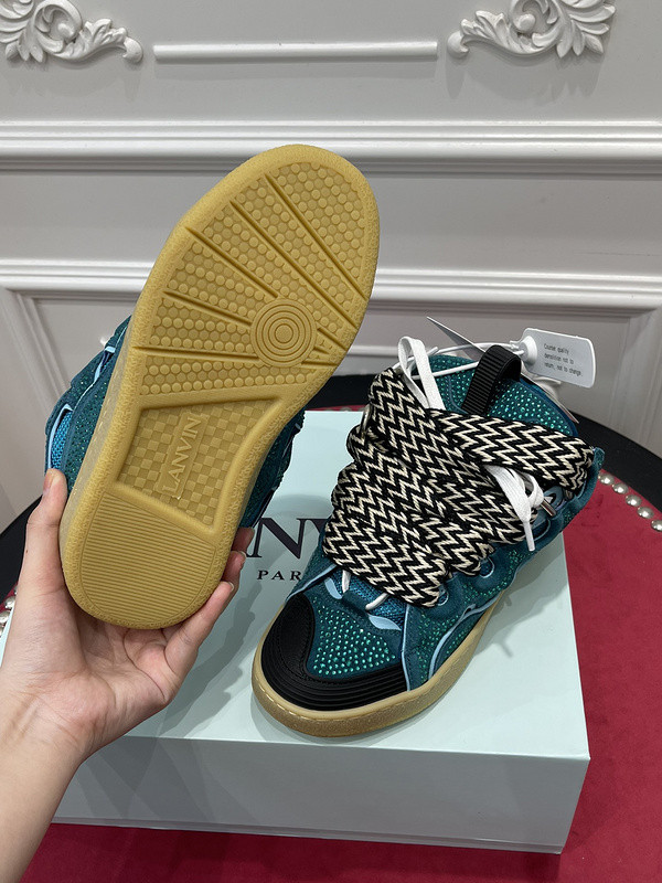 lanvin curb sneaker
