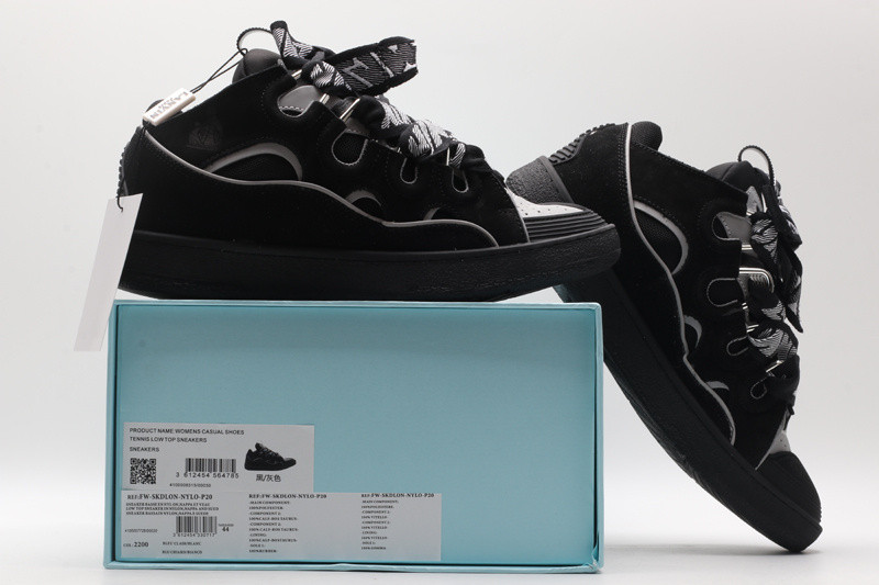 lanvin curb sneaker