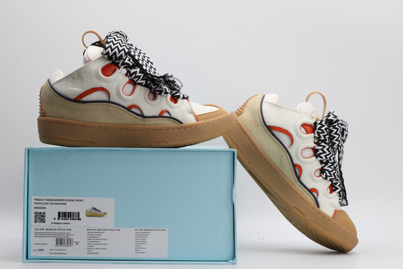 lanvin curb sneaker