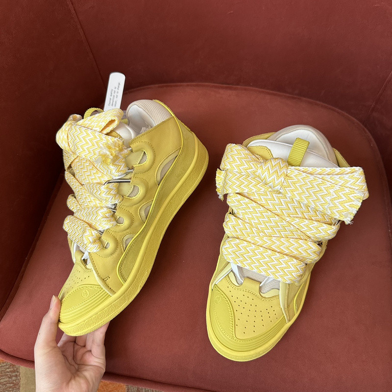 lanvin curb sneaker