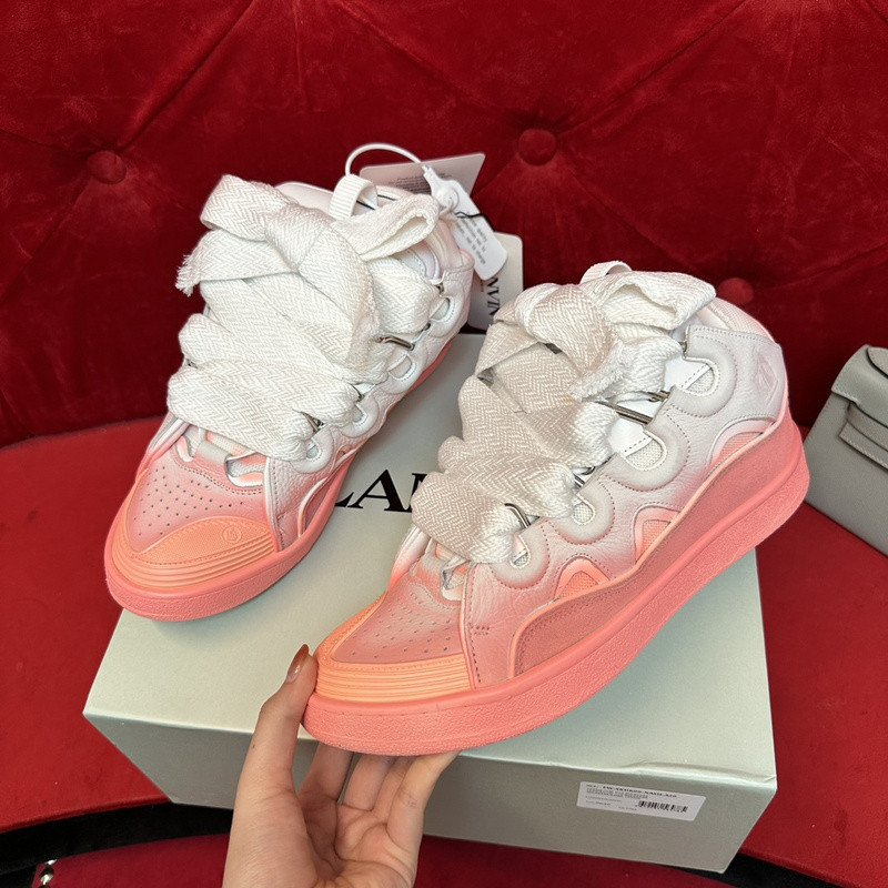 lanvin curb sneaker