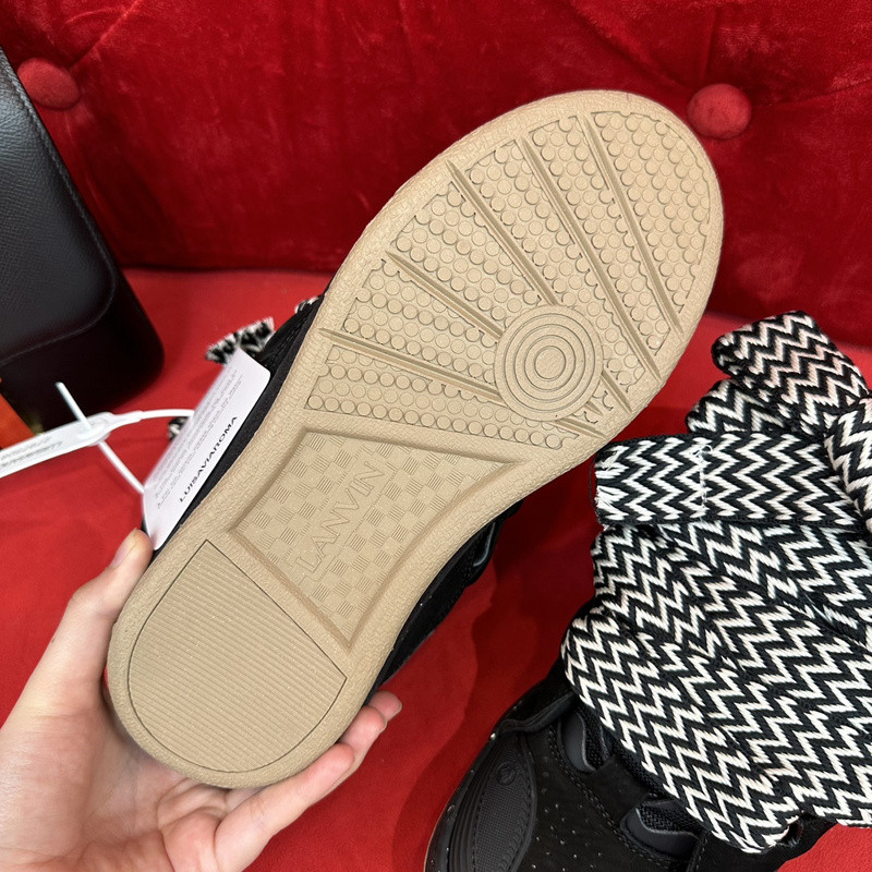 lanvin curb sneaker