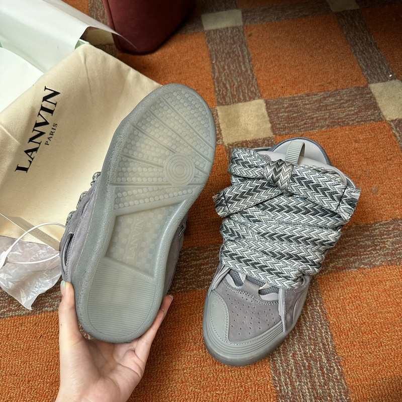 lanvin curb sneaker