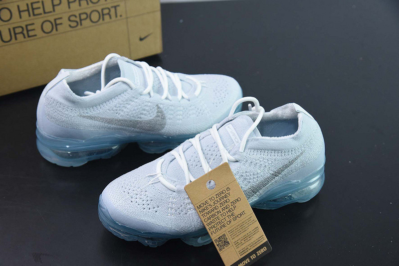 nike vapormax 2023 flyknit pure platinum white dv1678-002