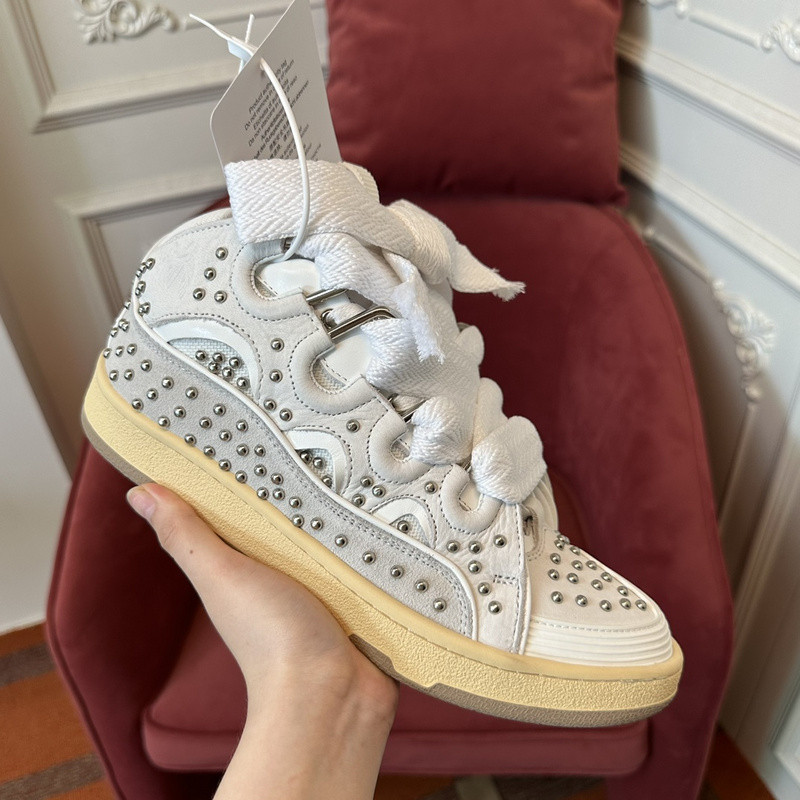 lanvin curb sneaker