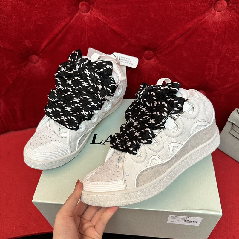 lanvin curb sneaker