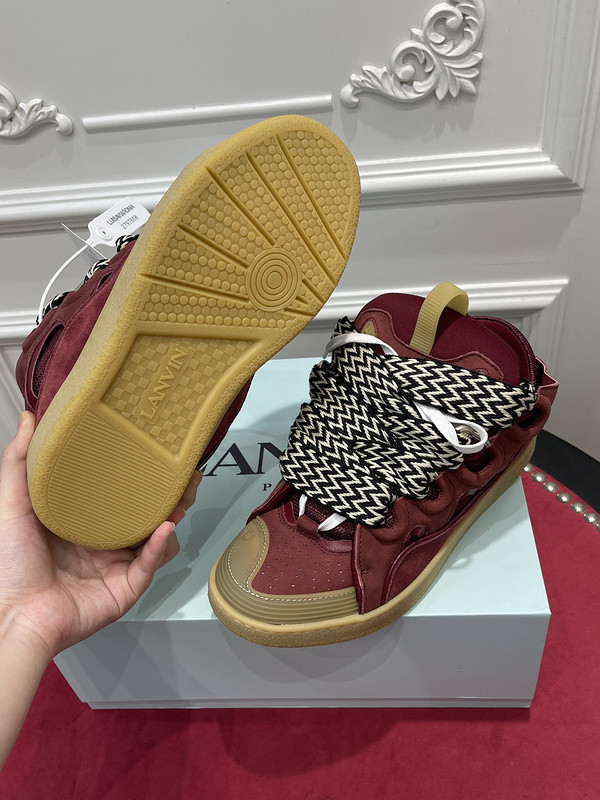 lanvin curb sneaker