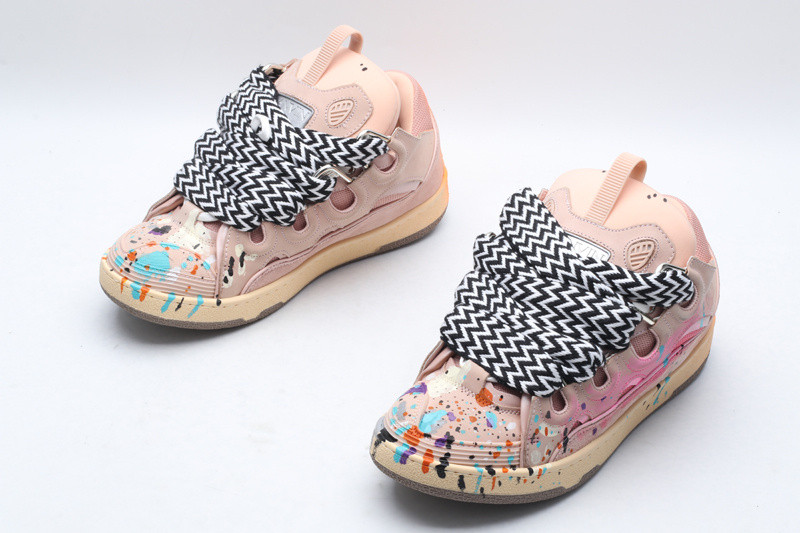 lanvin curb sneaker