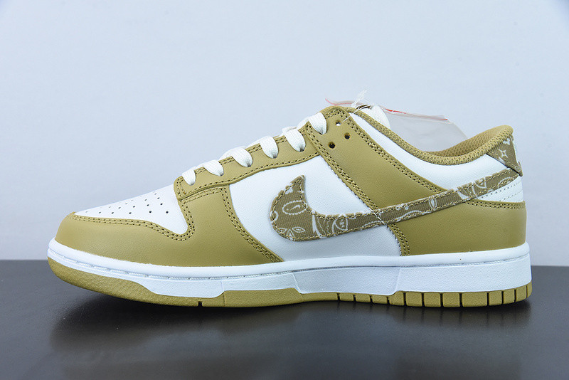 nike dunk low essential paisley pack barley (w) dh4401-104
