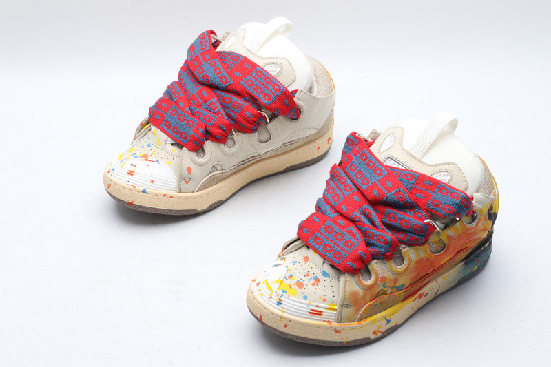 lanvin curb sneaker