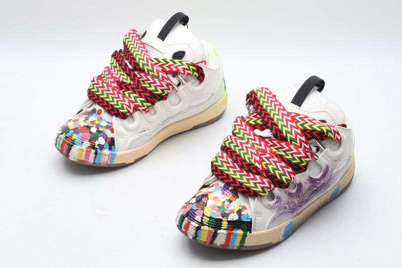 lanvin curb sneaker
