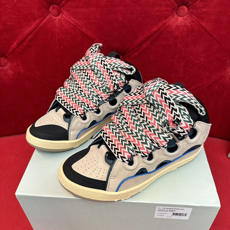 lanvin curb sneaker