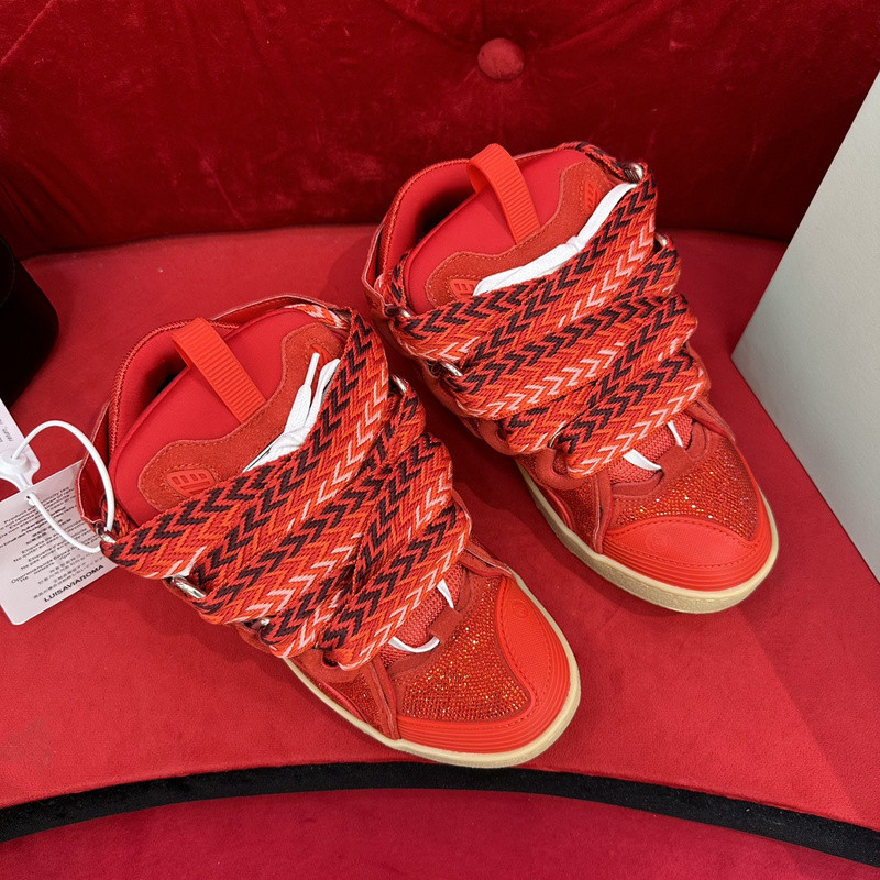 lanvin curb sneaker