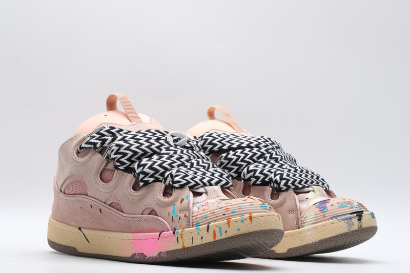 lanvin curb sneaker