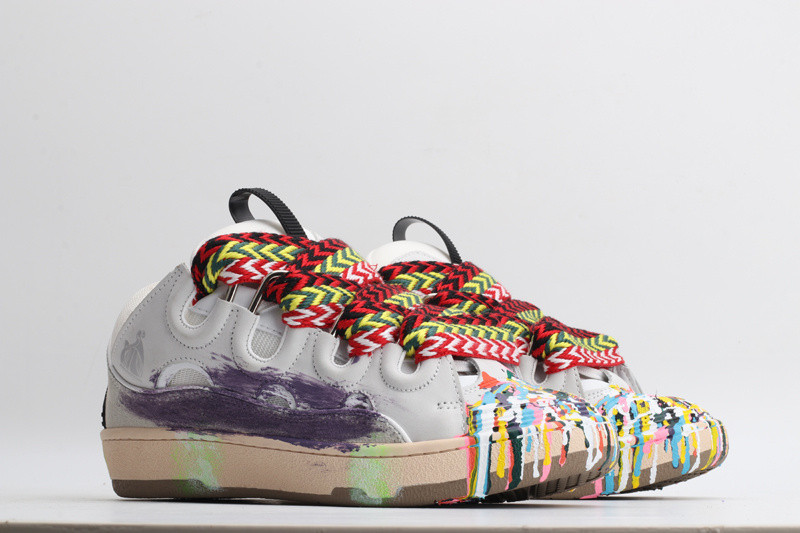 lanvin curb sneaker