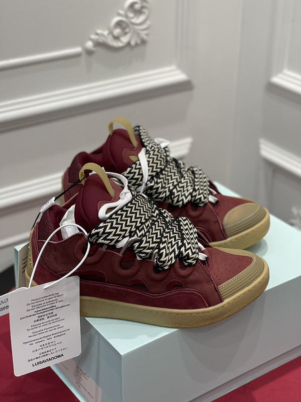 lanvin curb sneaker
