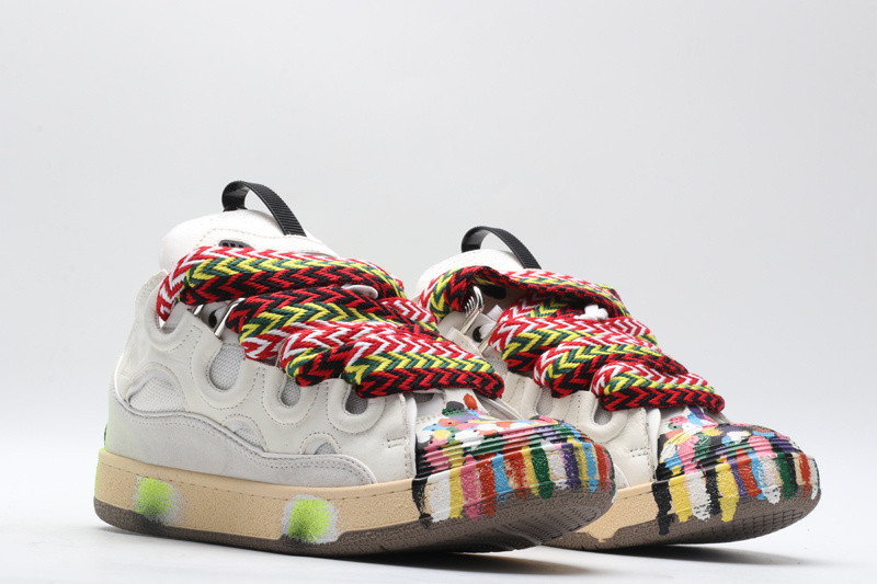 lanvin curb sneaker
