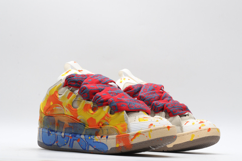 lanvin curb sneaker