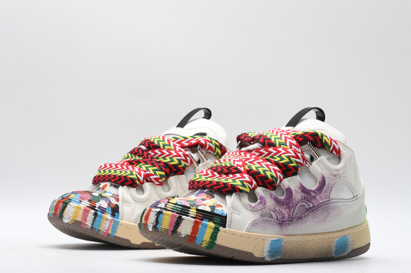 lanvin curb sneaker
